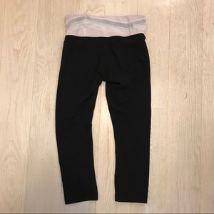 Cropped reversible lululemon leggings